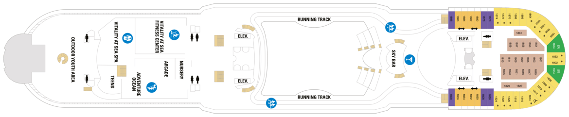 Royal Caribbean Deck plan Voyager of the Seas-DECK12.png